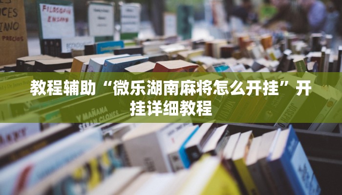 教程辅助“微乐湖南麻将怎么开挂”开挂详细教程 教程辅助“微乐湖南麻将怎么开挂”开挂详细教程