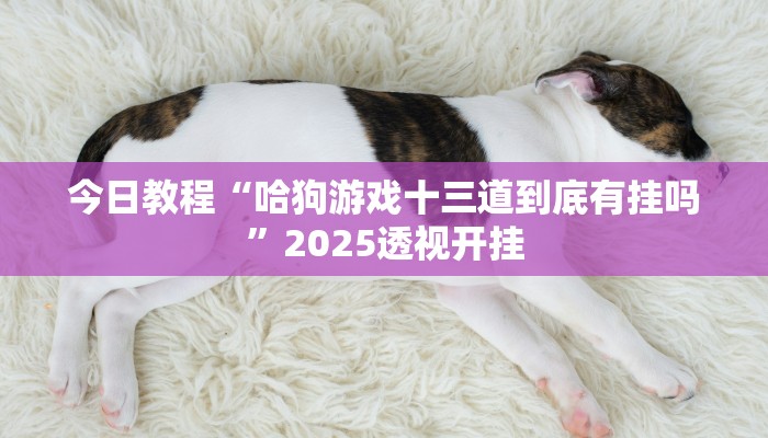教程辅助“开心茶苑十三道怎么开挂”2025透视开挂 教程辅助“开心茶苑十三道怎么开挂”2025透视开挂