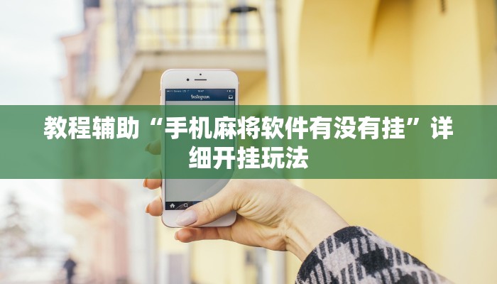 教程辅助“手机麻将软件有没有挂”详细开挂玩法 教程辅助“手机麻将软件有没有挂”详细开挂玩法