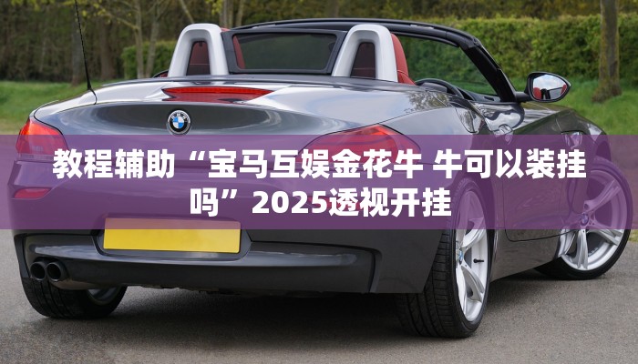 教程辅助“宝马互娱金花牛 牛可以装挂吗”2025透视开挂