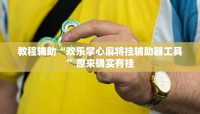 教程辅助“欢乐掌心麻将挂辅助器工具”原来确实有挂