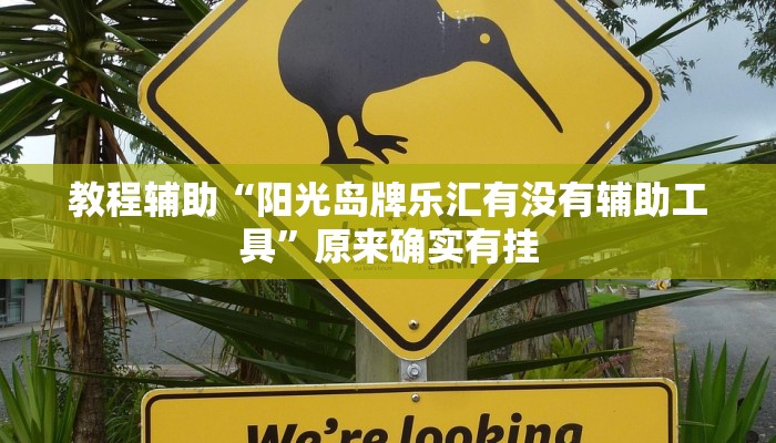 教程辅助“阳光岛牌乐汇有没有辅助工具”原来确实有挂