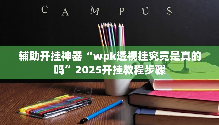 辅助开挂神器“wpk透视挂究竟是真的吗”2025开挂教程步骤