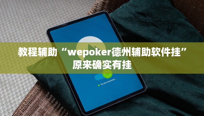 教程辅助“wepoker德州辅助软件挂”原来确实有挂