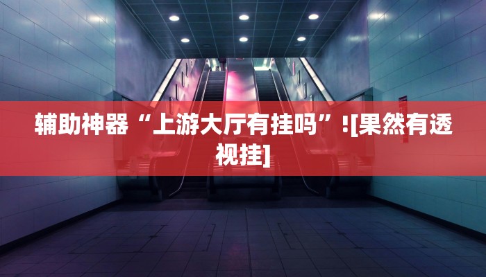 辅助神器“上游大厅有挂吗”![果然有透视挂]