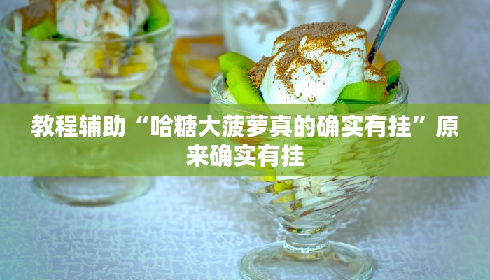 教程辅助“哈糖大菠萝真的确实有挂”原来确实有挂