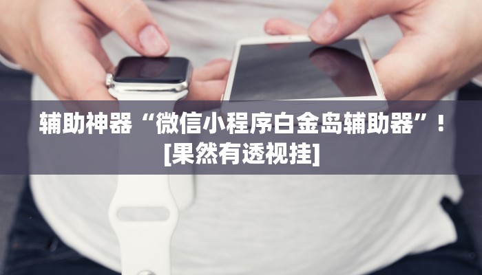 辅助神器“微信小程序白金岛辅助器”![果然有透视挂]