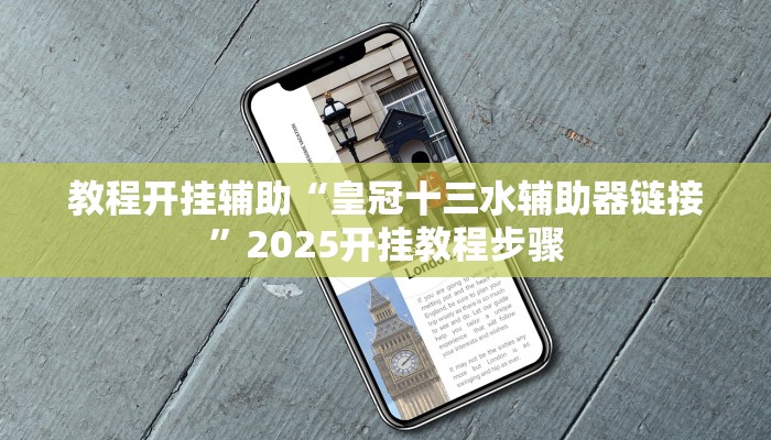 教程开挂辅助“皇冠十三水辅助器链接”2025开挂教程步骤