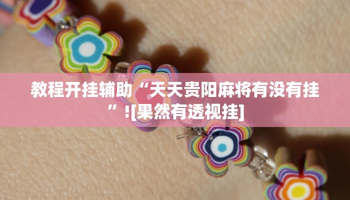 教程开挂辅助“天天贵阳麻将有没有挂”![果然有透视挂]