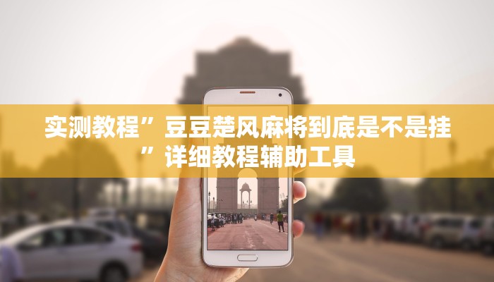 实测教程”豆豆楚风麻将到底是不是挂”详细教程辅助工具