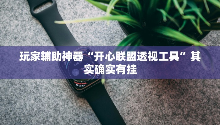 玩家辅助神器“开心联盟透视工具”其实确实有挂 玩家辅助神器“开心联盟透视工具”其实确实有挂