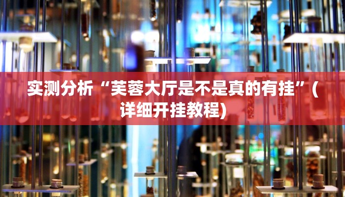 实测分析“芙蓉大厅是不是真的有挂”(详细开挂教程)