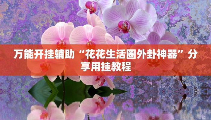 万能开挂辅助“花花生活圈外卦神器”分享用挂教程
