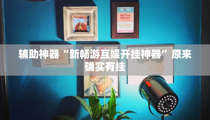 辅助神器“新畅游互娱开挂神器”原来确实有挂 辅助神器“新畅游互娱开挂神器”原来确实有挂