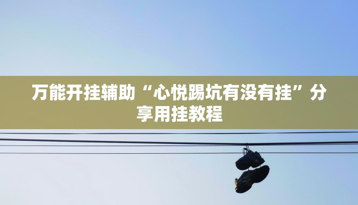 万能开挂辅助“心悦踢坑有没有挂”分享用挂教程 万能开挂辅助“心悦踢坑有没有挂”分享用挂教程