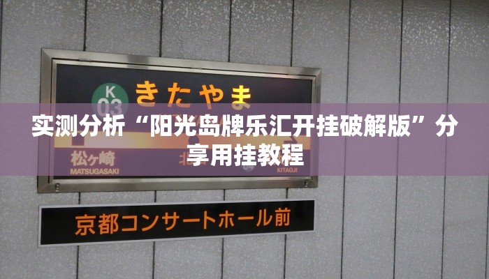 实测分析“阳光岛牌乐汇开挂破解版”分享用挂教程
