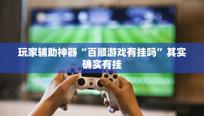 玩家辅助神器“百顺游戏有挂吗”其实确实有挂 玩家辅助神器“百顺游戏有挂吗”其实确实有挂